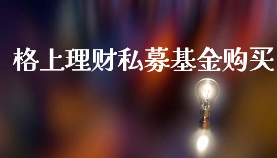 格上理财私募基金购买_https://www.fsyjjx.cn_问财精选_第1张