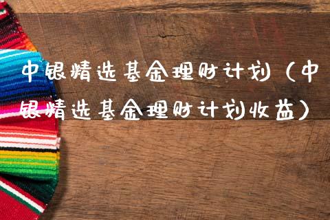 中银精选基金理财计划（中银精选基金理财计划收益）_https://www.fsyjjx.cn_问财精选_第1张