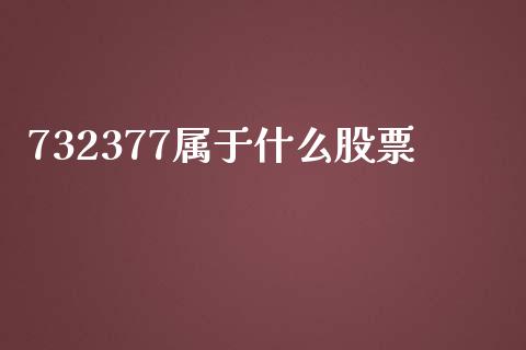 732377属于什么股票_https://www.fsyjjx.cn_期货资讯_第1张