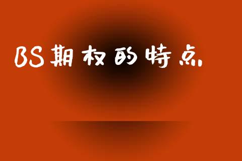BS期权的特点_https://www.fsyjjx.cn_股指期货_第1张