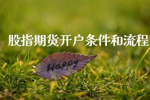 股指期货开户条件和流程_https://www.fsyjjx.cn_期货研报_第1张