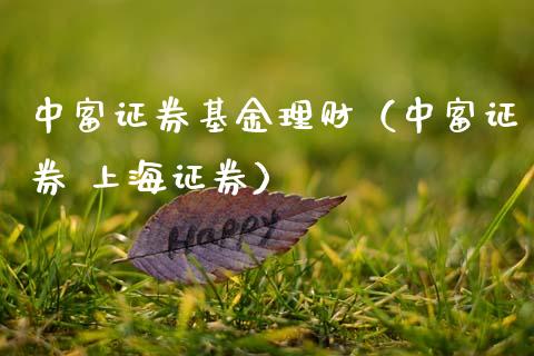 中富证券基金理财（中富证券 上海证券）_https://www.fsyjjx.cn_问财精选_第1张