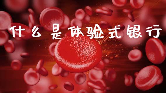 什么是体验式银行_https://www.fsyjjx.cn_股市分析_第1张