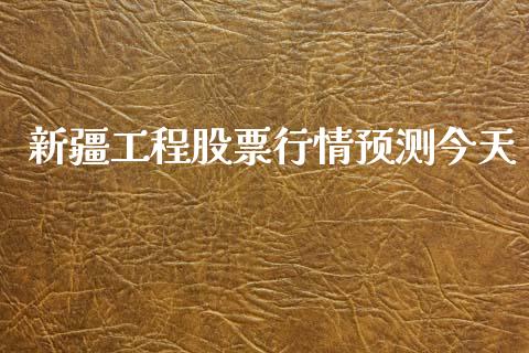 新疆工程股票行情预测今天_https://www.fsyjjx.cn_股票指导_第1张