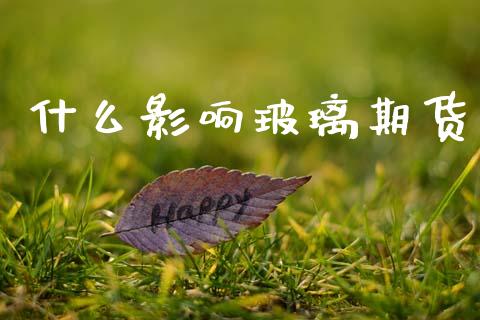 什么影响玻璃期货_https://www.fsyjjx.cn_理财资讯_第1张