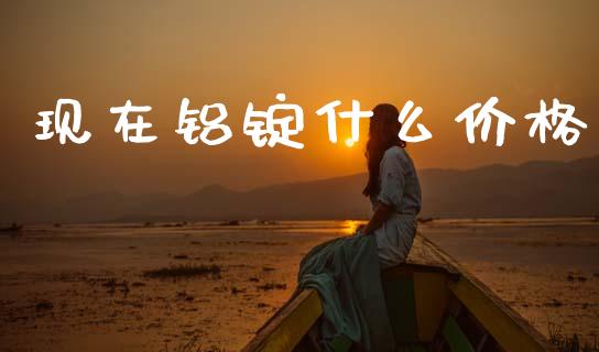 现在铝锭什么价格_https://www.fsyjjx.cn_期货在线_第1张