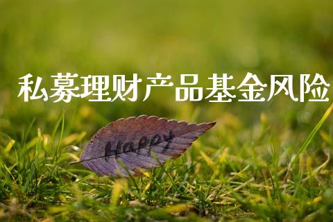 私募理财产品基金风险_https://www.fsyjjx.cn_理财资讯_第1张
