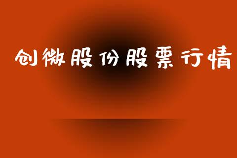 创微股份股票行情_https://www.fsyjjx.cn_股市分析_第1张