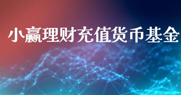 小赢理财充值货币基金_https://www.fsyjjx.cn_问财精选_第1张