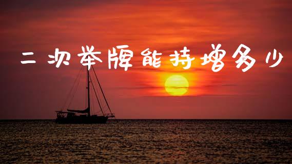 二次举牌能持增多少_https://www.fsyjjx.cn_期货研报_第1张