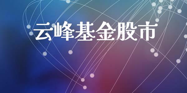 云峰基金股市_https://www.fsyjjx.cn_理财资讯_第1张