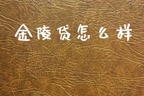 金陵贷怎么样_https://www.fsyjjx.cn_问财精选_第1张