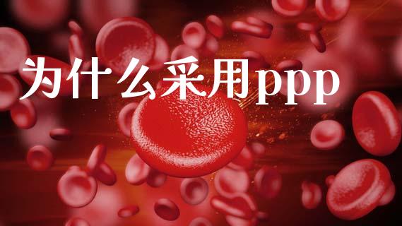 为什么采用ppp_https://www.fsyjjx.cn_股市分析_第1张