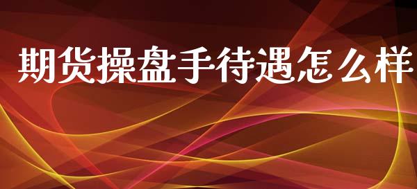 期货操盘手待遇怎么样_https://www.fsyjjx.cn_问财精选_第1张