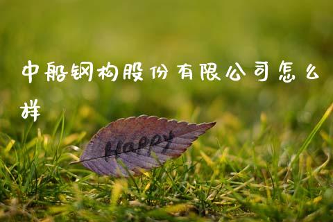 中船钢构股份有限公司怎么样_https://www.fsyjjx.cn_股市分析_第1张