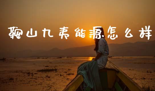 鞍山九夷能源怎么样_https://www.fsyjjx.cn_股指期货_第1张