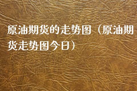 原油期货的走势图（原油期货走势图今日）_https://www.fsyjjx.cn_期货研报_第1张