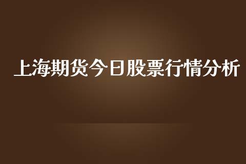上海期货今日股票行情分析_https://www.fsyjjx.cn_期货研报_第1张