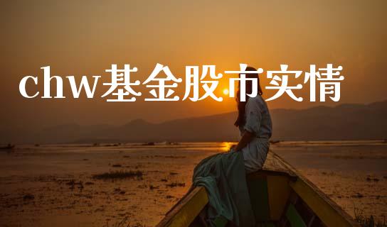chw基金股市实情_https://www.fsyjjx.cn_理财资讯_第1张