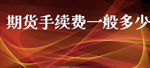 期货手续费一般多少_https://www.fsyjjx.cn_期货在线_第1张