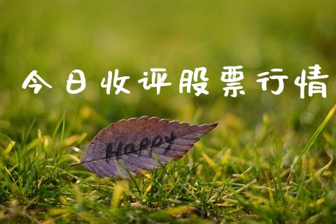 今日收评股票行情_https://www.fsyjjx.cn_股市分析_第1张