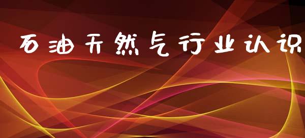 石油天然气行业认识_https://www.fsyjjx.cn_期货研报_第1张