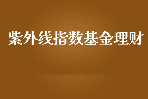 紫外线指数基金理财_https://www.fsyjjx.cn_问财精选_第1张