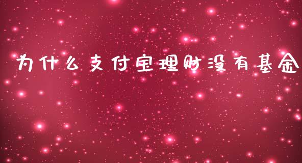 为什么支付宝理财没有基金_https://www.fsyjjx.cn_问财精选_第1张