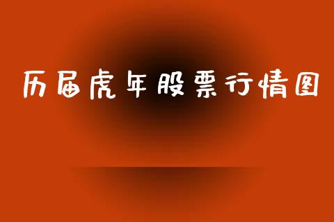 历届虎年股票行情图_https://www.fsyjjx.cn_股市分析_第1张
