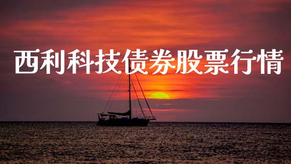 西利科技债券股票行情_https://www.fsyjjx.cn_股票指导_第1张