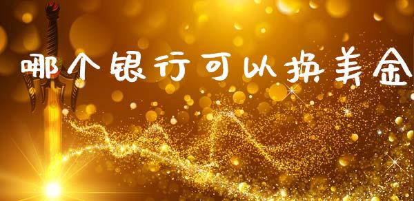 哪个银行可以换美金_https://www.fsyjjx.cn_问财精选_第1张