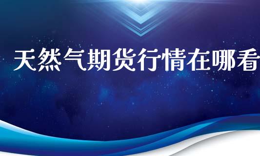 天然气期货行情在哪看_https://www.fsyjjx.cn_期货研报_第1张