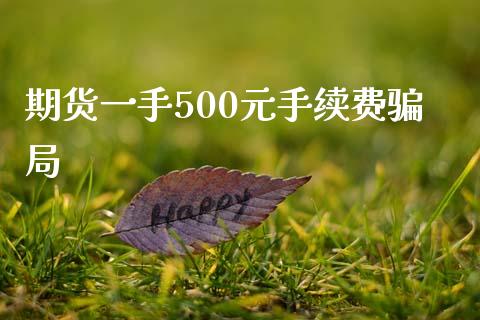 期货一手500元手续费骗局_https://www.fsyjjx.cn_期货资讯_第1张