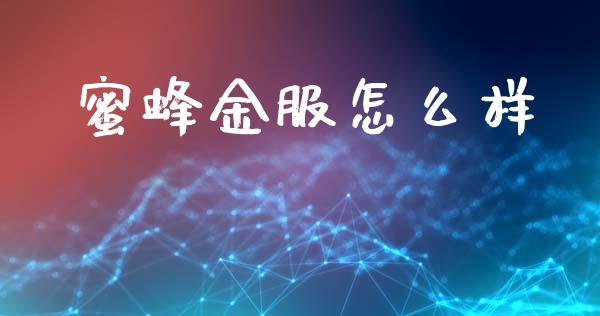 蜜蜂金服怎么样_https://www.fsyjjx.cn_期货研报_第1张