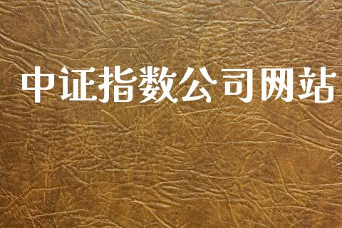 中证指数公司网站_https://www.fsyjjx.cn_期货资讯_第1张