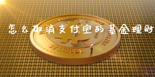 怎么取消支付宝的基金理财_https://www.fsyjjx.cn_理财资讯_第1张