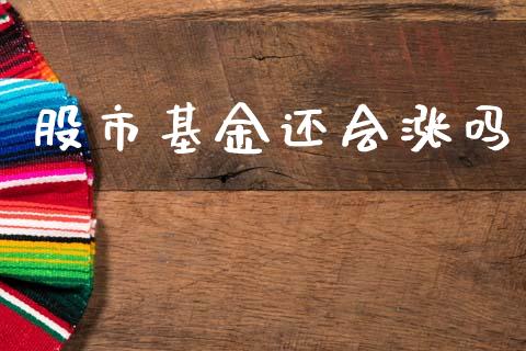 股市基金还会涨吗_https://www.fsyjjx.cn_理财资讯_第1张