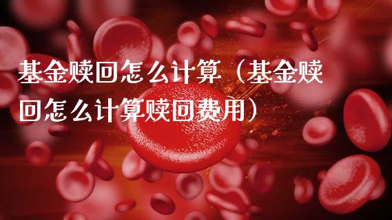 基金赎回怎么计算（基金赎回怎么计算赎回费用）_https://www.fsyjjx.cn_理财资讯_第1张