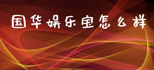 国华娱乐宝怎么样_https://www.fsyjjx.cn_股指期货_第1张