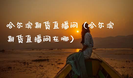 哈尔滨期货直播间（哈尔滨期货直播间在哪）_https://www.fsyjjx.cn_期货在线_第1张