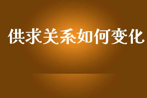 供求关系如何变化_https://www.fsyjjx.cn_期货在线_第1张