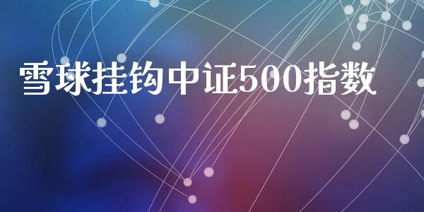 雪球挂钩中证500指数_https://www.fsyjjx.cn_期货资讯_第1张