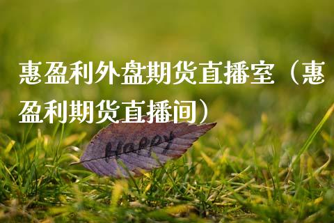惠盈利外盘期货直播室（惠盈利期货直播间）_https://www.fsyjjx.cn_期货在线_第1张