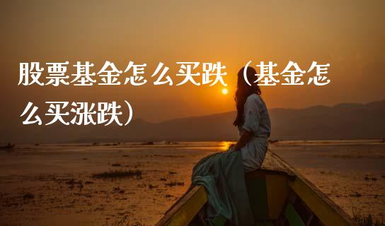 股票基金怎么买跌（基金怎么买涨跌）_https://www.fsyjjx.cn_理财资讯_第1张