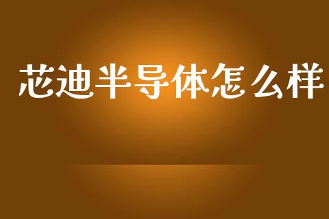 芯迪半导体怎么样_https://www.fsyjjx.cn_期货资讯_第1张