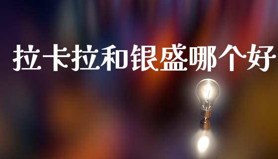 拉卡拉和银盛哪个好_https://www.fsyjjx.cn_期货资讯_第1张