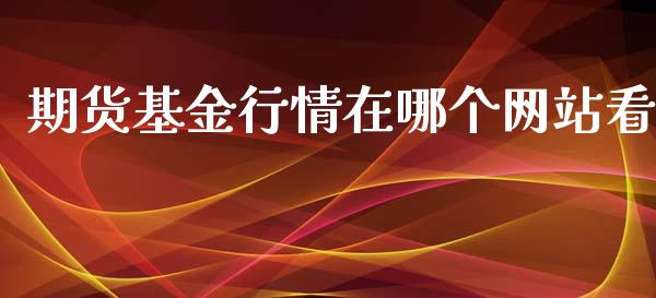 期货基金行情在哪个网站看_https://www.fsyjjx.cn_期货资讯_第1张