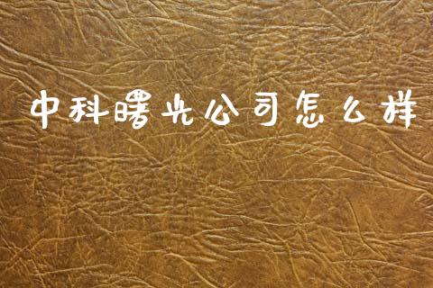 中科曙光公司怎么样_https://www.fsyjjx.cn_期货在线_第1张