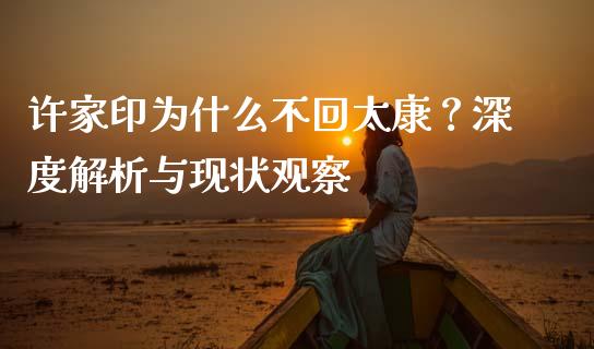 许家印为什么不回太康？深度解析与现状观察_https://www.fsyjjx.cn_股票指导_第1张
