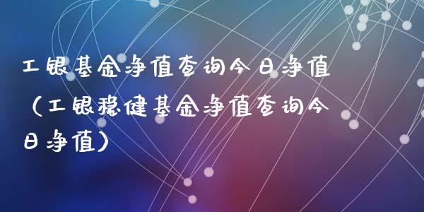 工银基金净值查询今日净值（工银稳健基金净值查询今日净值）_https://www.fsyjjx.cn_问财精选_第1张